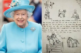 مزاد يعرض رسومات سرّية للطفلة «إليزابيث»