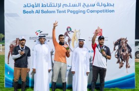 الحارثي يتصدر فرسان الفردي في بطولة سيح السلم لالتقاط الأوتاد