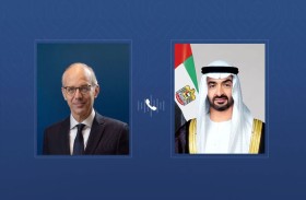 رئيس الدولة يتلقى اتصالا هاتفيا من رئيس وزراء دوقية لوكسمبورج أدان خلاله الاعتداءات الإيرانية ضد الإمارات