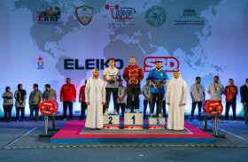 سلطان بن أحمد القاسمي يشهد ختام فعاليات بطولة كأس آسيا الأولى للجامعات للقوة البدنية