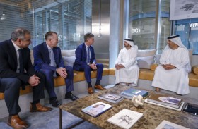 حمدان بن محمد يلتقي رئيس مجلس الإدارة والرئيس التنفيذي لمجموعة «أكور » العالمية  