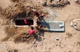 ينبشون قبرا ويسرقون جثة صاحبه