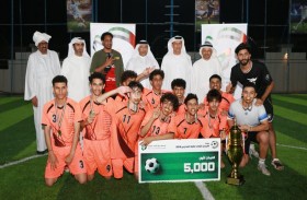 16 فريقا في بطولة الفرجان الثانية لطلبة المدارس برأس الخيمة  