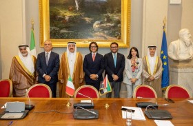 صقر غباش يؤكد التوافق بين الإمارات وإيطاليا حول العديد من القضايا الدولية 