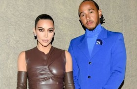 كيم كارداشيان ولويس هاميلتون يشعلان شائعات الحب