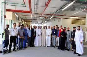 القطامي يتفقد المشاريع التطويرية بمستشفى دبي