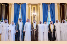 عمار بن حميد يحضر أفراح الشويهي والسويدي في عجمان