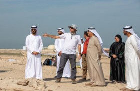 حاكم أم القيوين: تاريخ جزيرة السينية يجسد مكانة الإمارة مركزا حضاريا منذ العصور القديمة