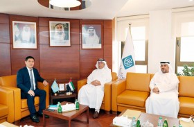 غرفة أبوظبي وكازاخستان تبحثان  توسعة مجالات التعاون التجاري والاستثماري