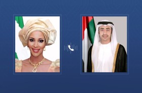 عبدالله بن زايد يهنئ هاتفياً وزيرة خارجية نيجيريا ويبحثان علاقات التعاون والشراكة بين البلدين