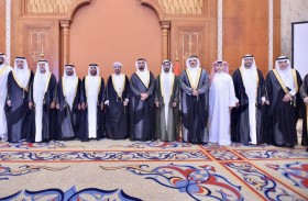 سرور بن محمد وسيف بن زايد يحضران حفل السفارة العمانية بمناسبة اليوم الوطني الـ 53 