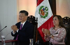 الرئيس الصيني يدشن ميناء شانكاي الضخم 