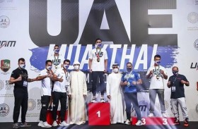 4 ذهبيات وفضية لأبطال منتخبنا في «بطولة الإمارات للمواي تاي»