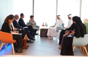 ثاني الزيودي يبحث مع وفد مكسيكي تعزيز التعاون في مجالات التجارة والاستثمار و الزراعة 