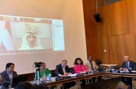 مروان المهيري يشارك في اجتماع اللجنة التوجيهية للمؤتمر البرلماني الخاص بمنظمة التجارة العالمية في جنيف 