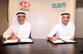 دائرة الاقتصاد والسياحة بدبي  وبنك HSBC يوقعان مذكرة تفاهم