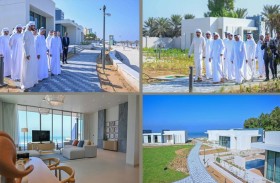 حميد بن راشد يتفقد مشروع توسعات فندق عجمان