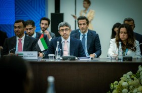 عبدالله بن زايد يشارك في اجتماع وزراء خارجية دول مجموعة بريكس