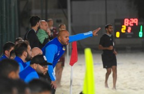 منتخب الإمارات يختتم تحضيراته لخوض «مونديال كرة القدم الشاطئية»‎