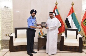 وكيل وزارة الدفاع يستقبل وفد كلية الدفاع الوطني الهندية