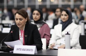 مريم المهيري تشارك بمؤتمر الأمم المتحدة حول المحيطات في لشبونة
