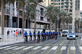 فريق الدراجات الهوائية في شرطة دبي دور فاعل في تعزيز الأمن والأمان وتأمين الفعاليات وتنفيذ المبادرات المجتمعية 