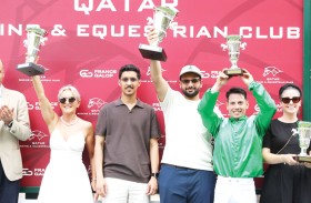 الجواد الإماراتي «الشاهين» بطلاً لكأس الدوحة للخيول العربية في فرنسا