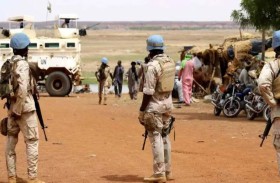 إصابة 8 من القبعات الزرق  بجروح خطرة في هجوم بمالي