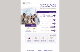 الإمارات: 668 طالبا من 7 دول يستفيدون من برنامج المنح الدولي