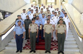 أحمد بن طحنون يشهد حفل جائزة القوات المسلحة للتميز والابتكار