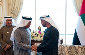 محمد بن زايد يبحث مع الزياني الأوضاع على الساحة الخليجية وتطورات العمل الخليجي المشترك