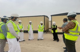 بلدية مدينة أبوظبي تنظم حملة على مواقع البناء والإنشاء للتأكد من تطبيق معايير السلامة