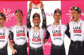 الإمارات للدراجات يتوج بلقب المرحلة الخامسة من طواف إسبانيا