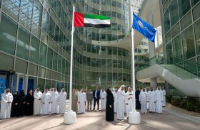 «كهرباء ومياه دبي» تحتفي برفع راية حمدان للخدمات الحكومية 2025 في مقرها الجديد