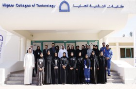 الدكتورة شما بنت محمد بن خالد آل نهيان تزور كليات التقنية العليا بمدينة الظنّة