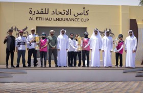 الفارسة شيخة أحمد بطلة السيدات في كأس الاتحاد للقدرة