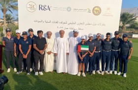 منتخبات الإمارات تتألق في افتتاح العرس الخليجي للجولف 