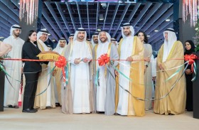 عبدالله بن سالم القاسمي يفتتح معرض الشرق الأوسط للساعات والمجوهرات بنسخته الـ 52