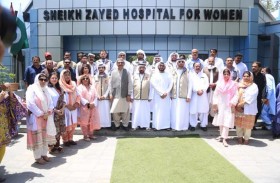 الهلال الأحمر يدشن توسعة جديدة بمستشفى الشيخ زايد لرعاية النساء بإقليم السند