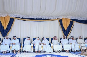 حميد النعيمي يتقبل تعازي حاكمي الفجيرة وأم القيوين في وفاة الشيخ أحمد بن علي النعيمي