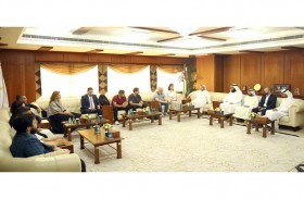 غرفة عجمان تبحث التعاون في قطاعي  العقارات والبناء والتشييد مع وفد اقتصادي روسي