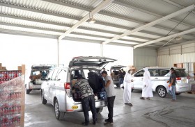 مركز النقل المتكامل  في أبوظبي يوظف مركبات الأجرة لتوصيل السلع من منافذ البيع للمتعاملين