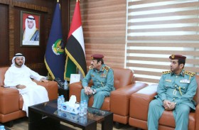 شرطة الفجيرة تستقبل وفد اللجنة العليا لمعرض آيسنار أبوظبي 2020