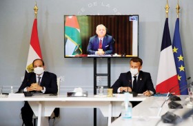 القصف المتبادل يتصاعد.. وقمة مصرية فرنسية أردنية لبحث التهدئة