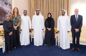 ولي عهد الفجيرة يستقبل فاهم القاسمي و يشيد بمشروع دبي لإعادة تأهيل السلاحف