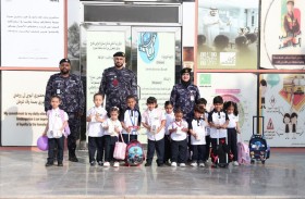 شرطة عجمان تستقبل العام الدراسي الجديد بنجاح ضمن حملة «طريق آمن لطلابنا» 