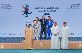 نادي بني ياس بطلا لفئة الكبار في ختام منافسات الجوجيتسو ببطولة الشيخ منصور بن زايد الرمضانية