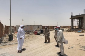 بلدية مدينة أبوظبي تواصل حملات البناء الآمن في الوثبة وتنفذ 17,863 إجراءً توعوياً بالقوانين