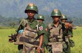  جيش ميانمار يشن ضربات جوية بالقرب من حدود تايلاند 