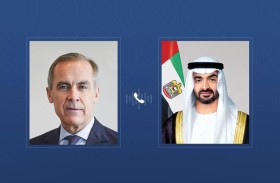 رئيس الدولة يتلقى اتصالاً هاتفياً من رئيس وزراء كندا أكد خلاله تضامن بلده مع الإمارات إثر الاعتداءات الإيرانية على أراضيها